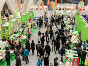 組合祭り会場風景