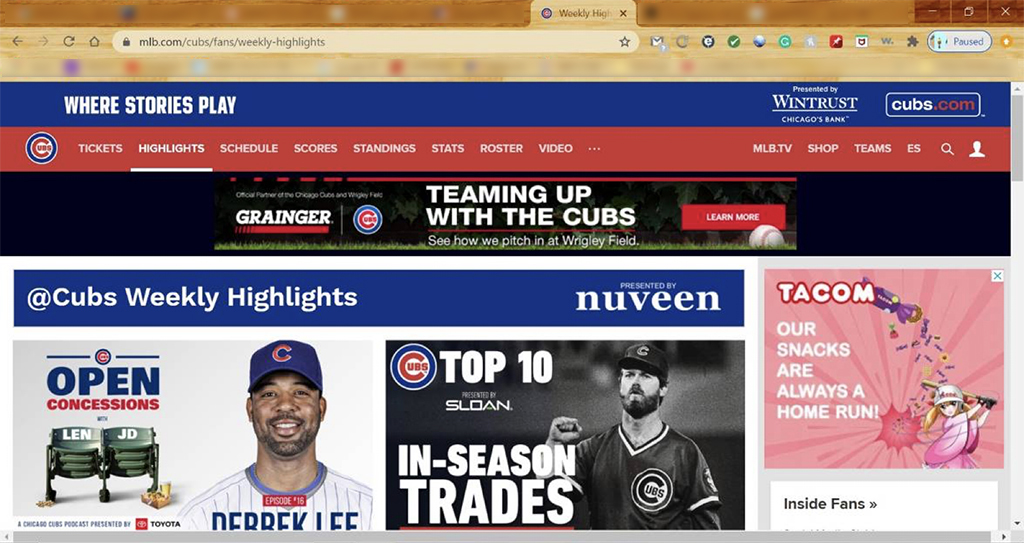 2020 MLB Web PR 