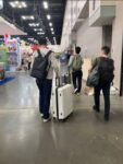 展示会場エントランス付近